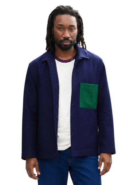 Joe Petrus Culprits Blue Wool Jacket