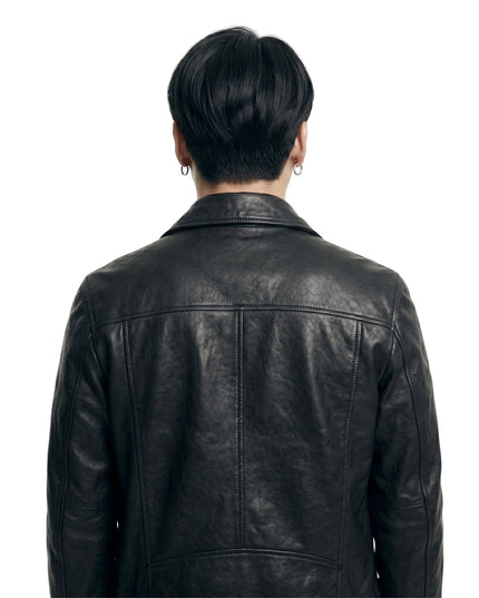 Jung Kook 2026 Event Style Leather Jacket