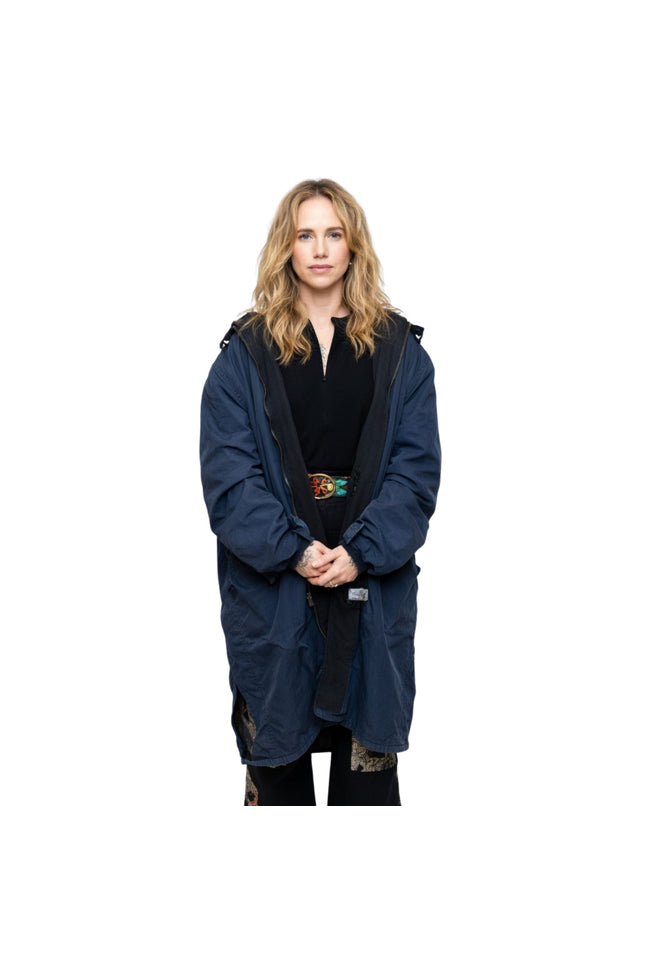 Karen Sirko Daisy Jones & The Six S01 Blue Hooded Coat