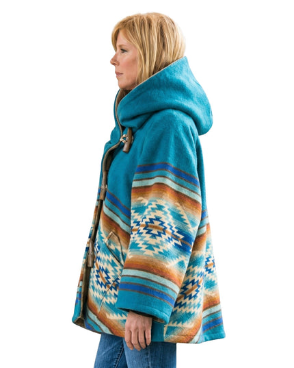 Kelly Reilly Beth Dutton Blue Cape Poncho