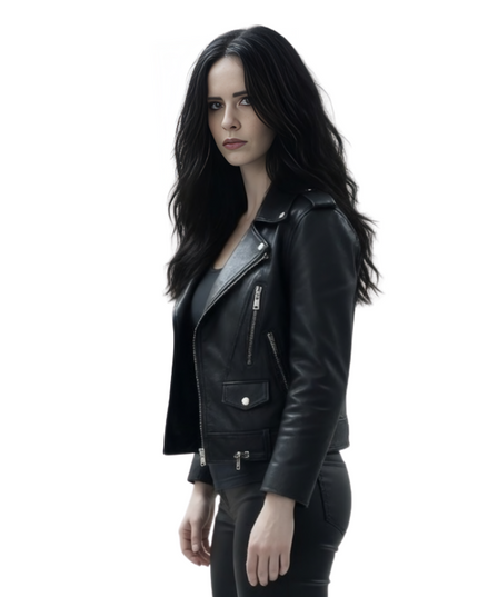Krysten Ritter Daredevil Born Again Leather Jacket Live