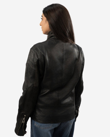 Leather Moto Jacket