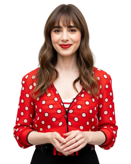 Lily Collins Emily in Paris S03 Cropped Jacket