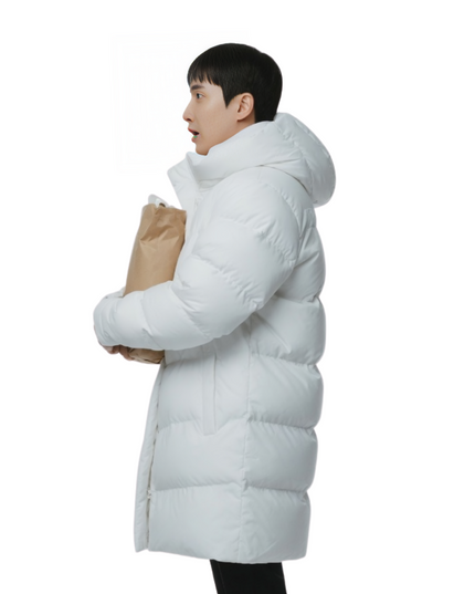 Love All Play Chae Jong-Hyeop White Puffer Coat Sale Live