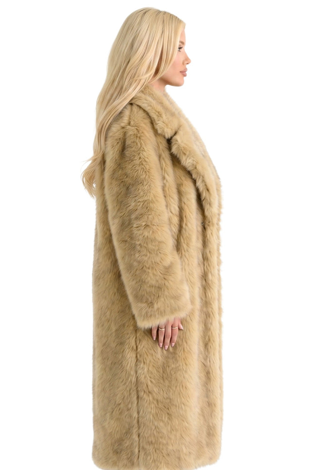 Love Island Beyond the Villa Kaylor Martin Fur Coat Buy Now