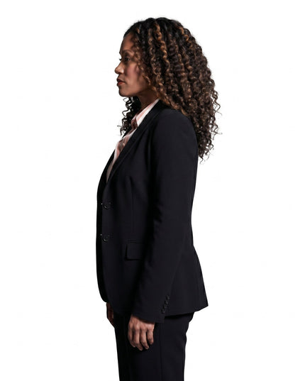 Maahra Hill The Irrational Black Blazer