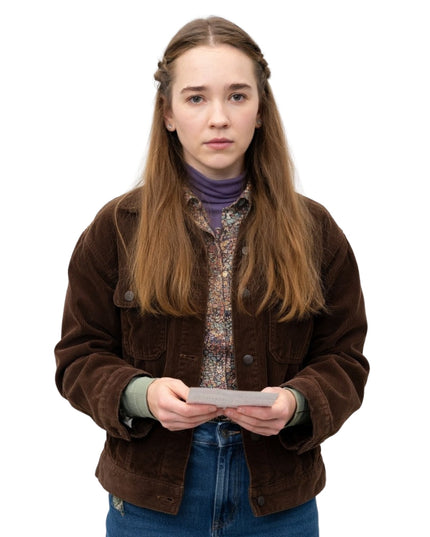 Manifest Season 03 Holly Taylor Brown Corduroy Jacket
