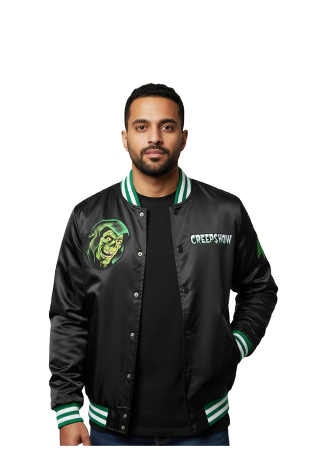 Men's Halloween Creepshow Bomber Jacket