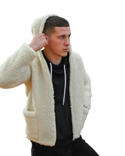 Men's Sheep’s Wool Lambswool Merino Jacket