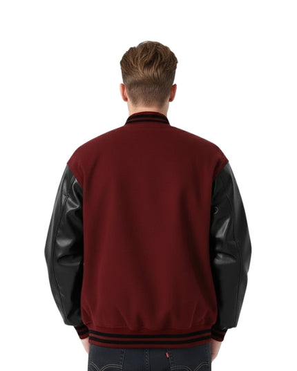 Men's Skeleton Baseball Varsity Jacket