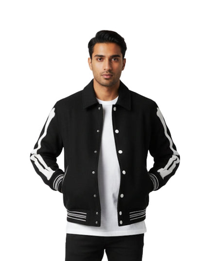 Men’s Skinbone Varsity Jacket
