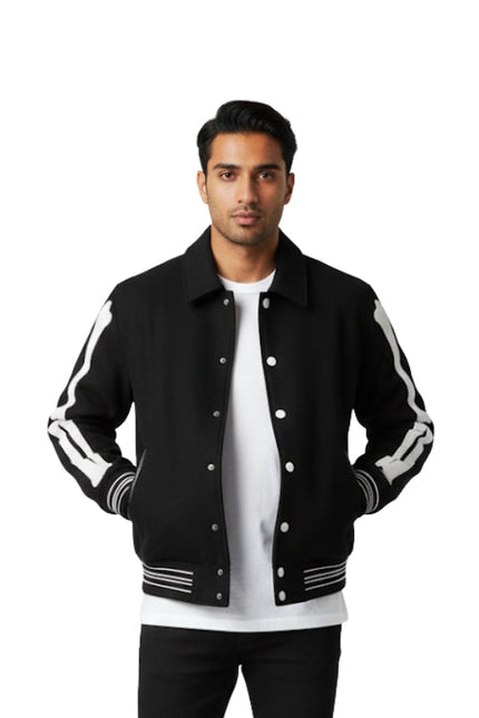 Men’s Skinbone Varsity Jacket