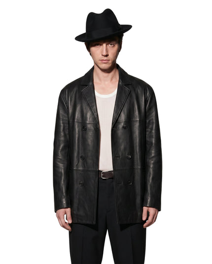 Met Gala 2026 After Party Troye Sivan Black Leather Coat
