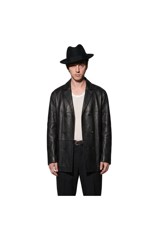 Met Gala 2026 After Party Troye Sivan Black Leather Coat