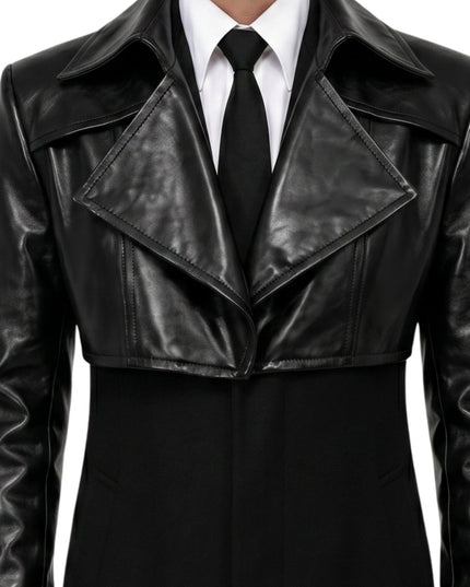 Met Gala 2026 Patrick Schwarzenegger Stylish Black Cropped Jacket