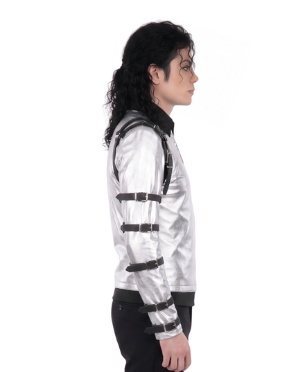Michael Jackson Bad World Tour Silver Jacket Sale