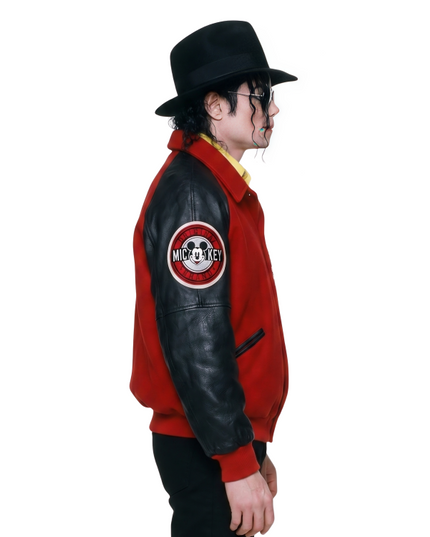Michael Jackson Mickey Mouse Varsity Jacket Sale