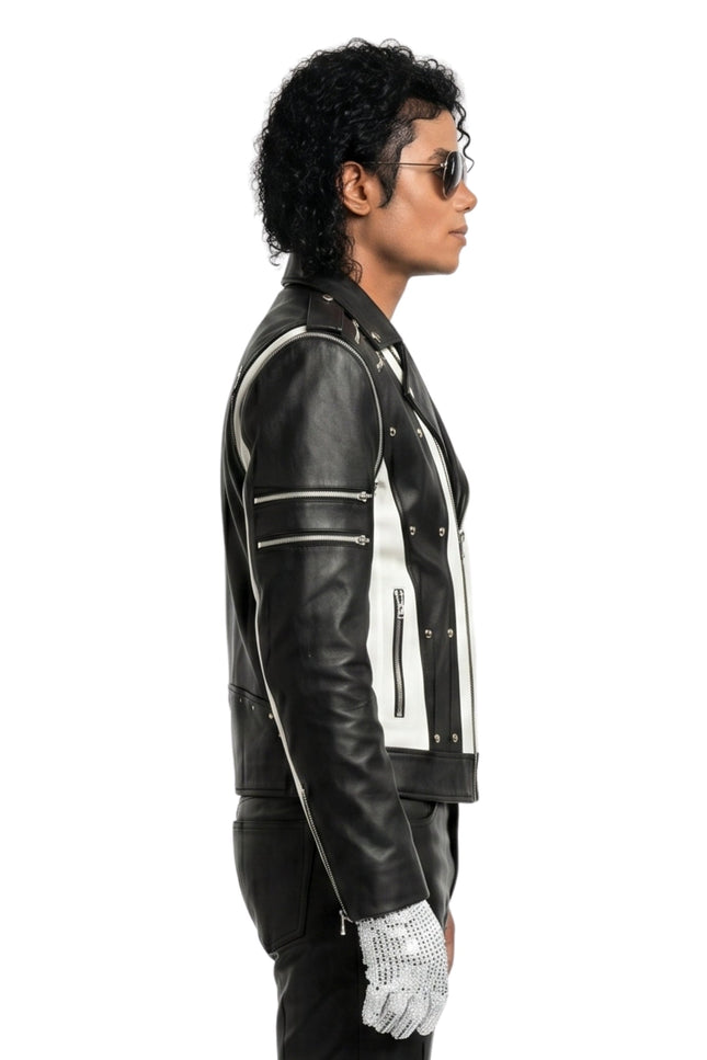 Michael Jackson Pepsi Ad Black Leather Jacket