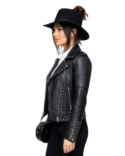 Michelle Keegan Black Jacket