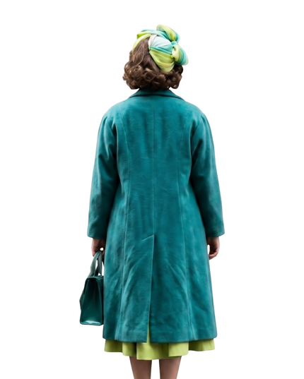 Miriam Maisel The Marvelous Mrs Maisel Trench Coat Back Image