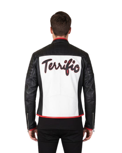Mister Terrific Fair Play Michael Holt Leather Jacket