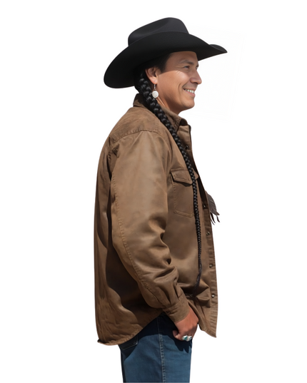Mo Brings Plenty YS Series S4 Iconic Brown Cotton Jacket Live