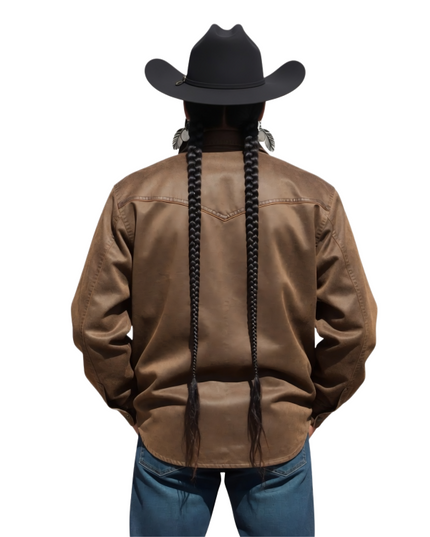 Mo Brings Plenty YS Series S4 Iconic Brown Cotton Jacket Live Sale