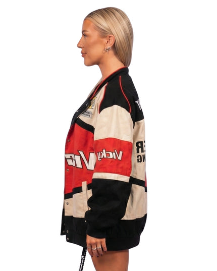 Molly Marsh Gran Turismo Red White and Black Jacket Order Now