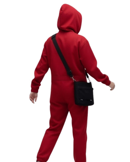 Most Popular Money Heist Unisex Red  Jumpsuit for Elders
