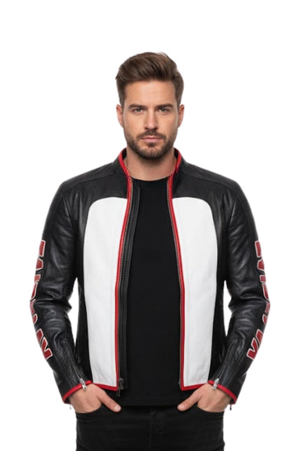 Mr Terrific Fair Play Leather Jacket