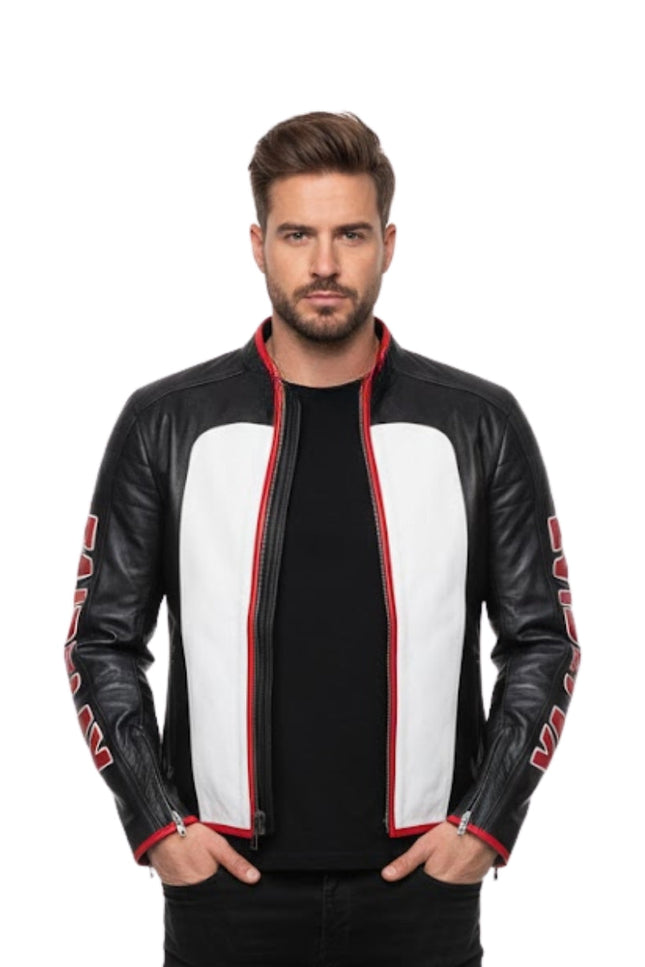 Mr Terrific Fair Play Leather Jacket