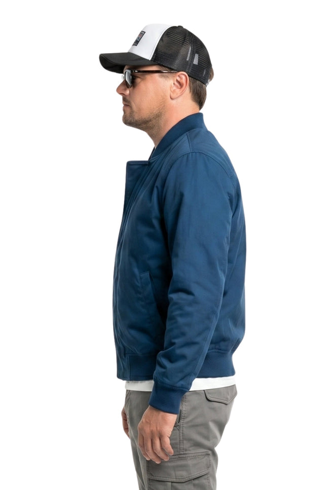 NYC 2026 Leonardo DiCaprio Blue Track Jacket