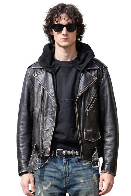 NYC 2026 Sombr Leather Jacket
