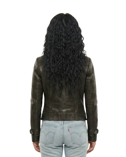 NYC Fashion Emma Grede Celebrity Leather Jacket