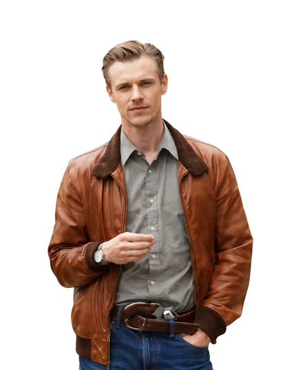 Narcos Boyd Holbrook Leather Jacket