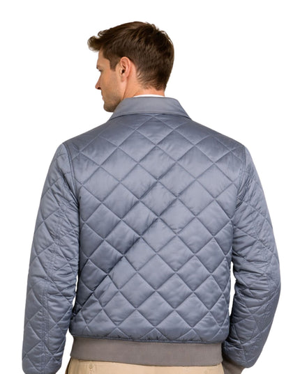 Nicholas Galitzine The Idea of You Blue Bomber Quilted Jacket