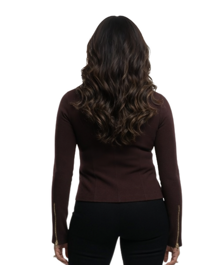 Nora Torrez Maroon Jacket Sale Live