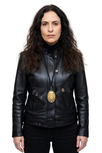 Raquel Murillo Berlin Leather Jacket