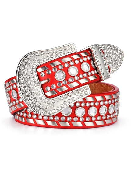 Bling Leather Belt