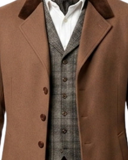 Redeeming Love Clyde Berning Cotton Blazer Coat Outfit