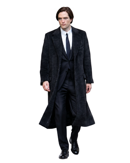 Robert Pattinson The Batman 2022 Black Long Coat