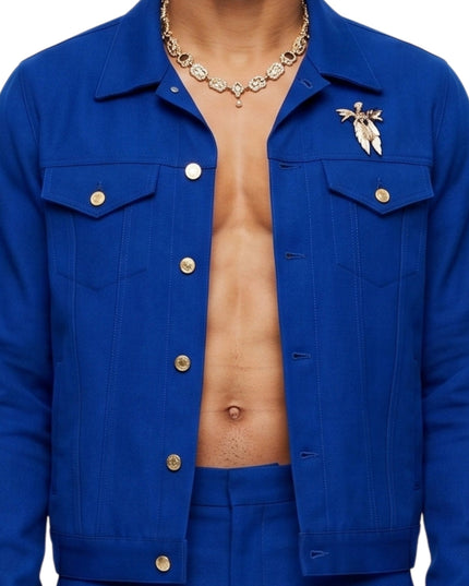 Russell Westbrook Met Gala Blue Tailored Jacket 2026
