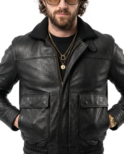 Sale Live On Jamie 28 Years Later Black Leather Jacket