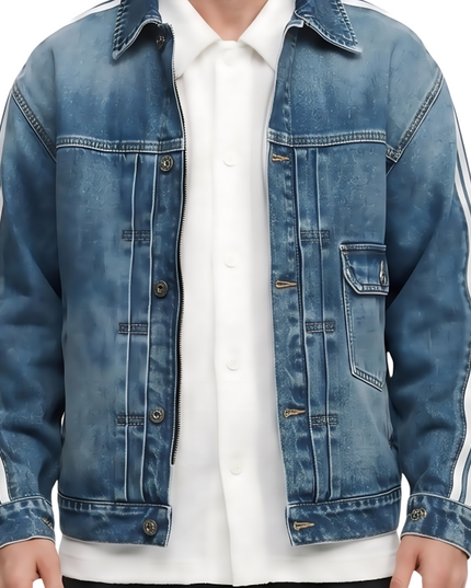 Sale Live On Lionel Messi FIFA World Cup Denim Jacket