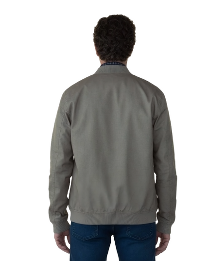 Sale Live On Manifest S04 Ben Stone Brown Cotton Bomber Jacket