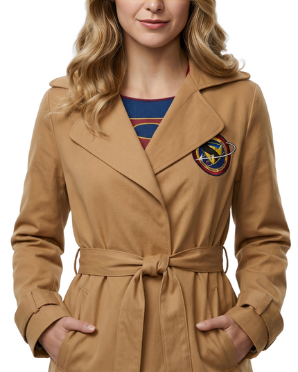 Sale Live On Melissa Benoist Supergirl Cotton Coat