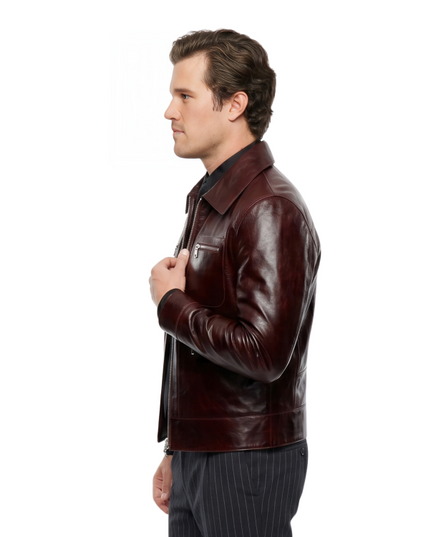 Sale On Jake Picking Top Gun Maverick 2022 Maroon Jacket