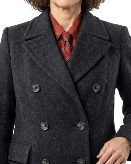 Sale on The Minnie Driver Talking Mongoose Anne Black Coat Today