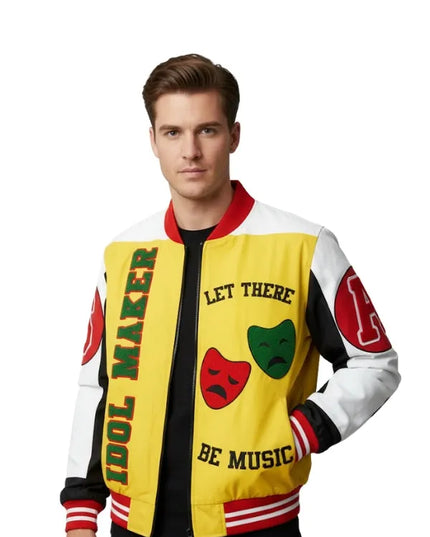 Salt N Pepa Idol Maker bomber jacket inspired by classic hip hop style with a bold retro look