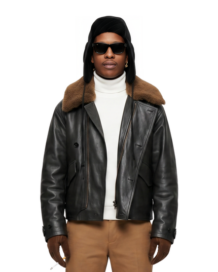 Shop The ASAP Rocky Dont Be Dumb Moto Jacket